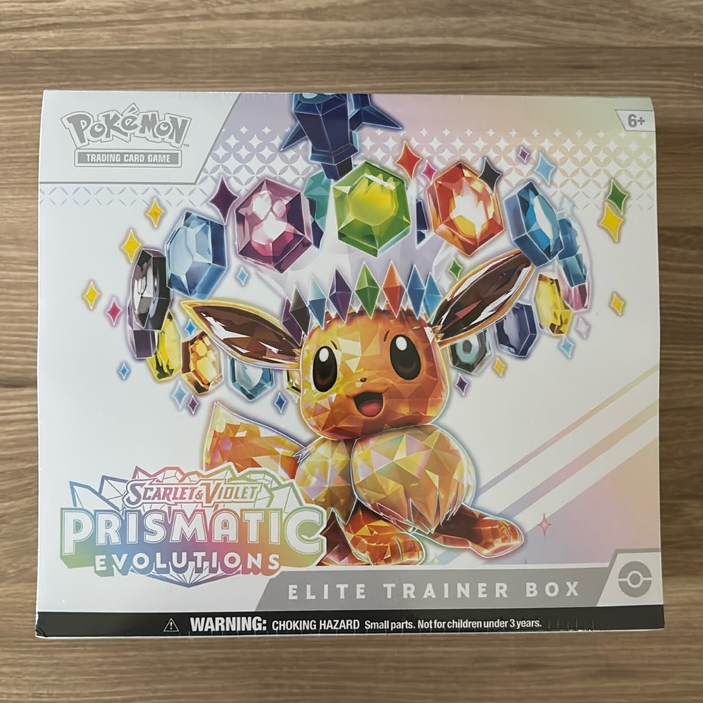 Pokémon prismatic evolutions elite trainer box 💎